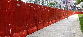 塑料圍擋：輕巧、耐久和易安裝的優(yōu)勢特點【旭東鋼構】